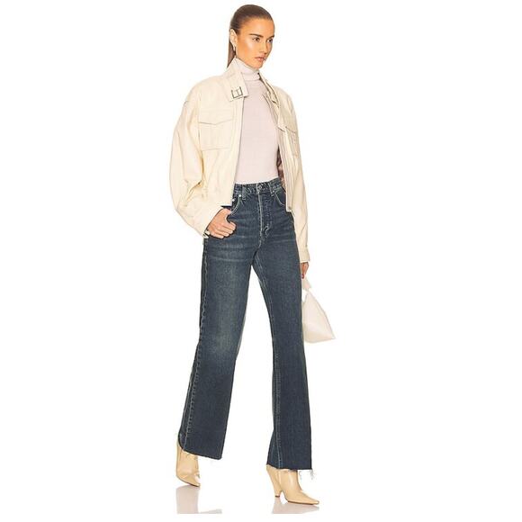 GRLFRND Brooklyn High Rise Loose Straight Denim Jeans Womens Size 26 New Pier 39 - Picture 1 of 10